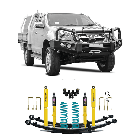 DMAX Lift kit 2 Inch Suits 2012 - 2020 |  Dobinsons Twin Tube Nitro Gas - Suspension 4x4