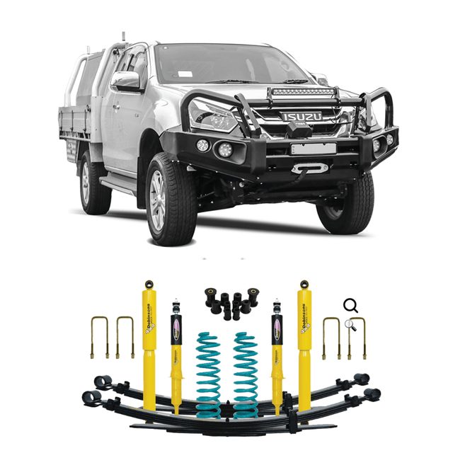 DMAX Lift kit 2 Inch Suits 2012 - 2020 |  Dobinsons Twin Tube Nitro Gas - Suspension 4x4