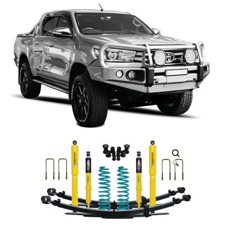 N80 Hilux Lift Kit 50mm | Dobinsons Twin Tube Nitro Gas - Suspension 4x4