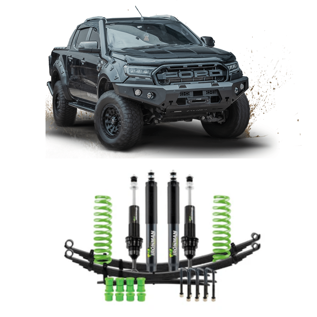 Ford Ranger Lift Kit Adjustable Suits PX1 PX2 Ironman Foam Cell Pro Suspension 4x4