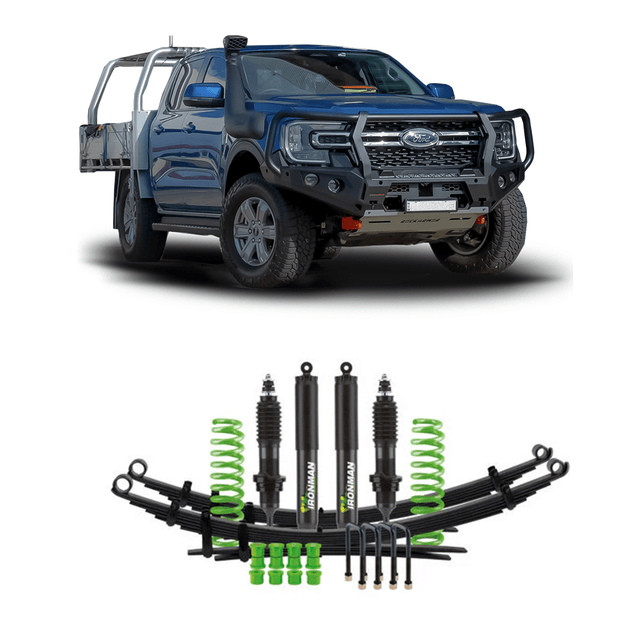Next Gen Ford Ranger Lift Kit 40-70mm | Ironman Foam Cell Pro - Suspension 4x4