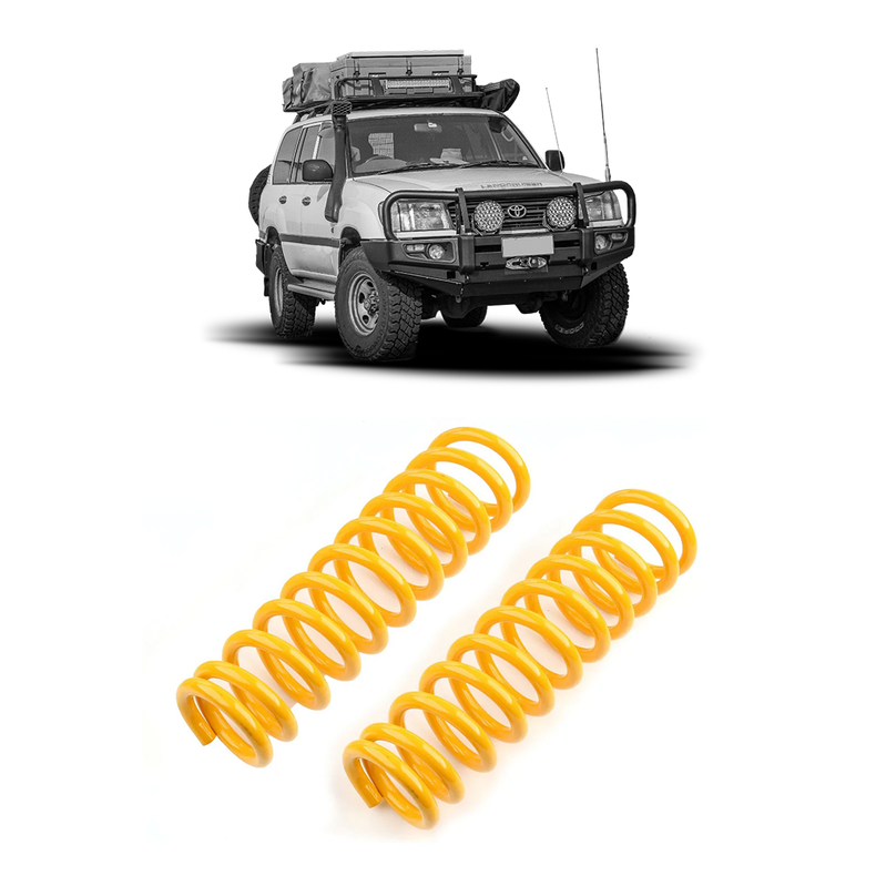 105 Series Front Suspension Kings Coil Springs (Pair) - Suits 105 Series Landcruiser