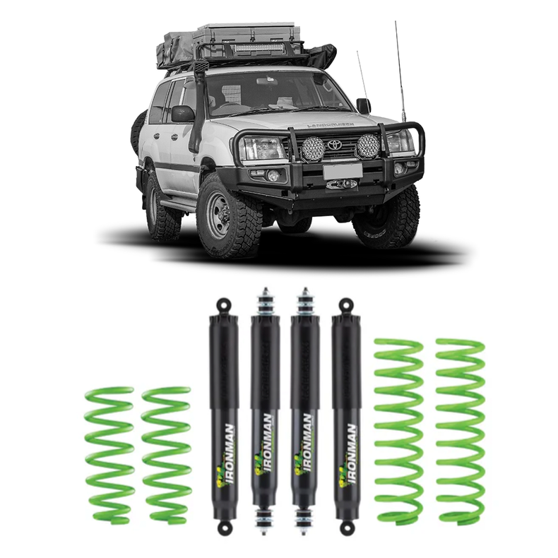 105 Series Landcruiser Suspension Kit 50mm Lift | Ironman Foam Cell Pro