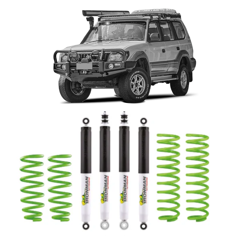 Prado 90 Series Suspension Kit 50mm | Ironman Nitro Gas