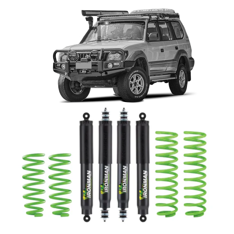 Prado 90 Series Suspension Kit 50mm | Ironman Foam Cell Pro