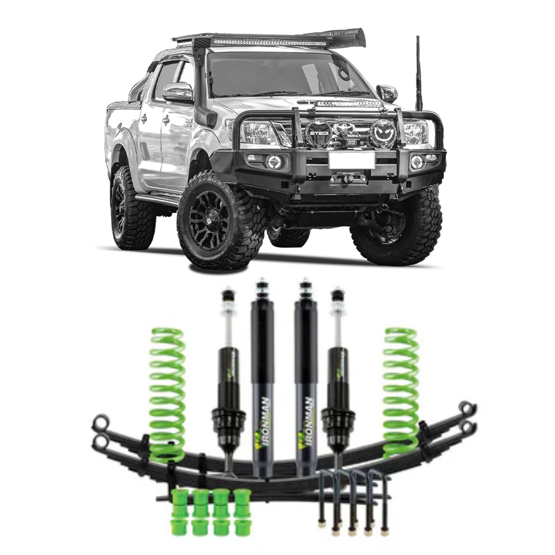 Hilux N70 Lift Kit 40-70mm | Ironman Foam Cell Pro