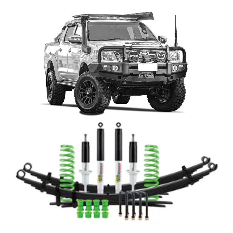 Hilux N70 Lift Kit 50mm | Ironman Nitro Gas