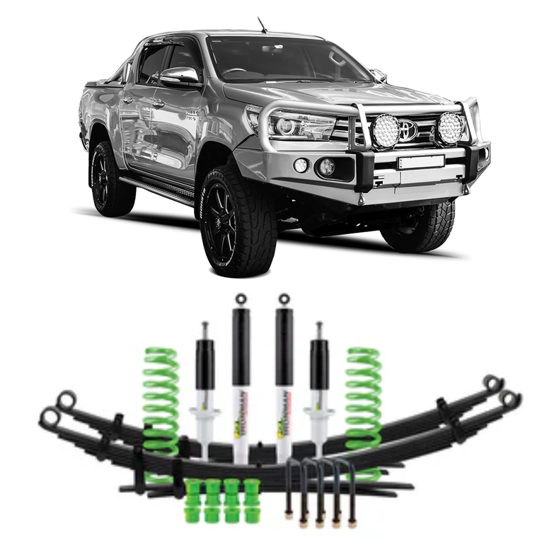 N80 Hilux Lift Kit 50mm | Ironman Nitro Gas