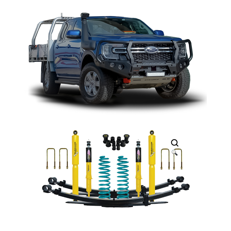 Next Gen Ford Ranger Lift Kit 50mm | Dobinsons Nitro Gas Twin Tube