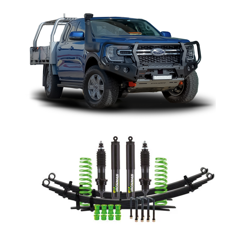 Next Gen Ford Ranger Lift Kit 40-70mm | Ironman Foam Cell Pro