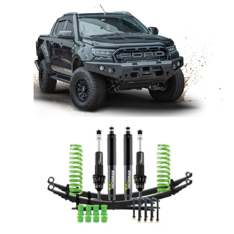 Ford Ranger Lift Kit 40-70mm Suits PX1 PX2 Ranger | Ironman Foam Cell Pro