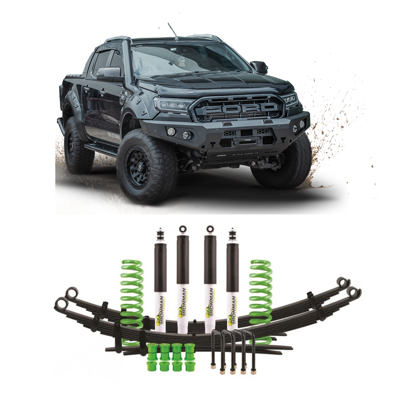 Ford Ranger Lift Kit 50mm Suits PX1 PX2 Ranger | Ironman Foam Cell