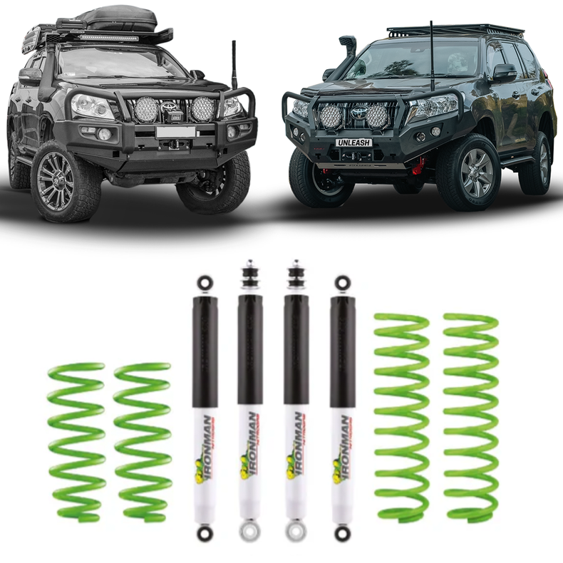 Prado 150 Suspension Kit 50mm | Ironman Nitro Gas