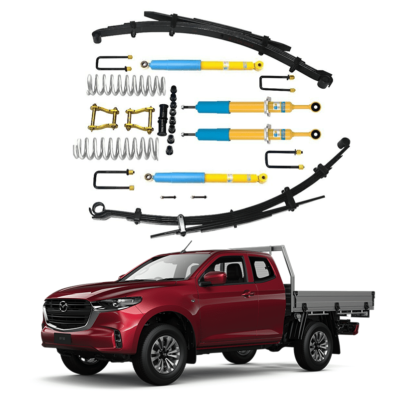 BT50 3 Inch Lift Kit - Caloffroad Bilsteins - Suspension 4x4