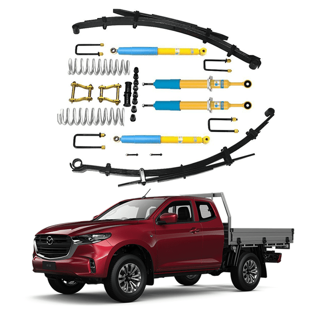 BT50 3 Inch Lift Kit - Caloffroad Bilsteins - Suspension 4x4