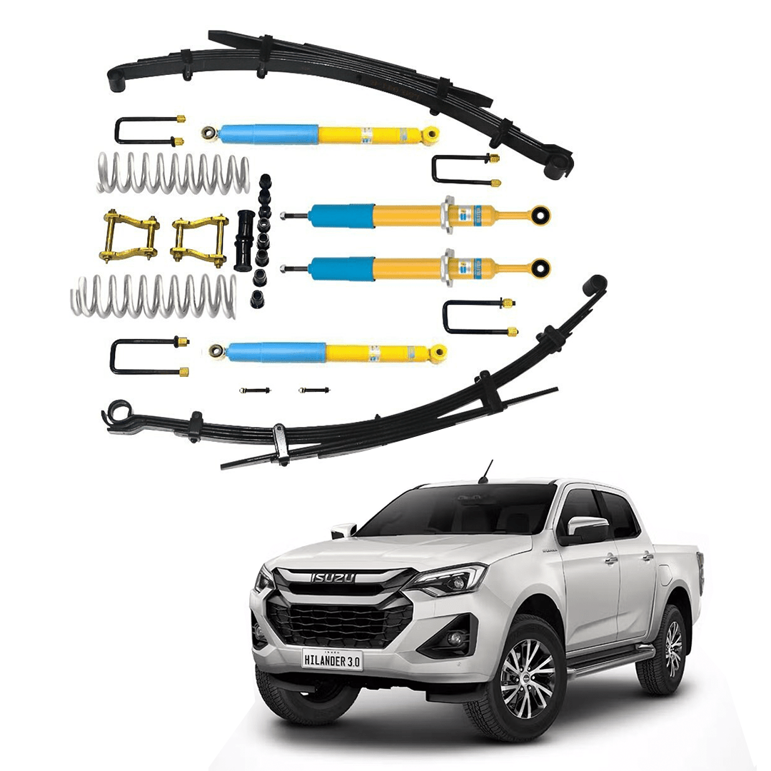 Isuzu Dmax 3 Inch Lift Kit - Caloffroad Bilsteins - Suspension 4x4