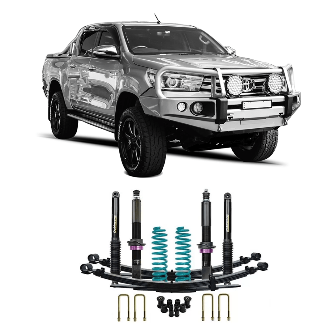 N80 Hilux Lift Kit Adjustable 45 63mm Dobinsons IMS Monotube IFP Suspension 4x4