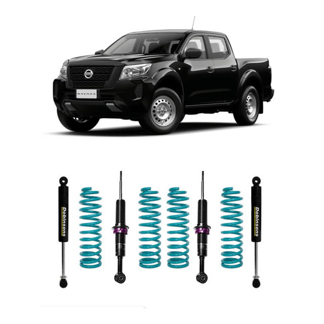 NP300 Lift Kit 50-60mm | Dobinsons IMS Monotube IFP - Suspension 4x4