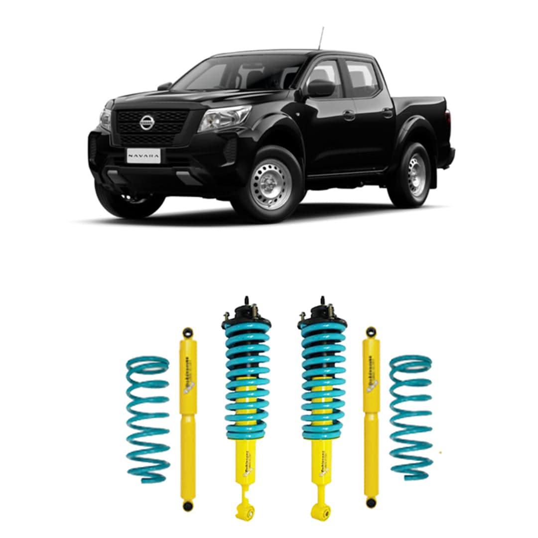 NP300 Lift Kit 50mm | Dobinsons Twin Tube Nitro Gas - Suspension 4x4