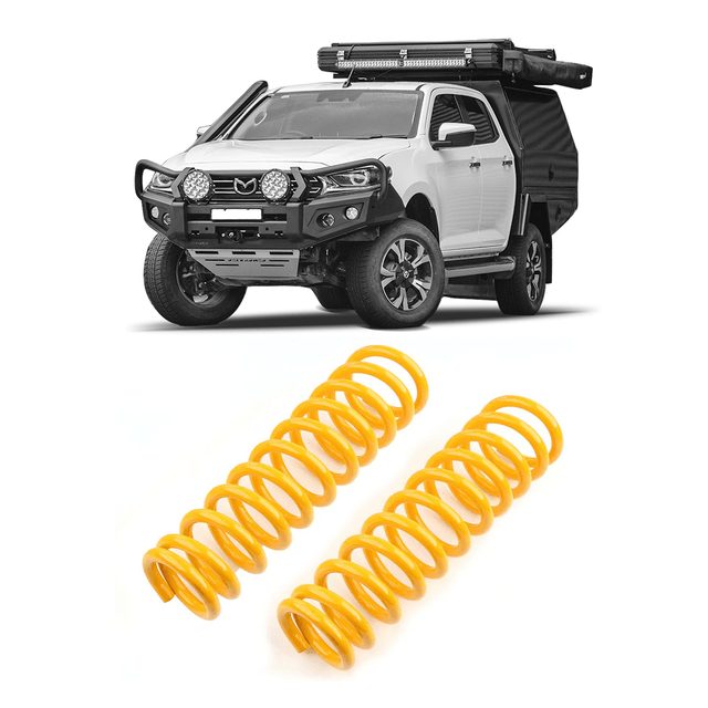 BT50 Front Suspension Kings Coil Springs (Pair) - Suits Mazda BT50 - Suspension 4x4