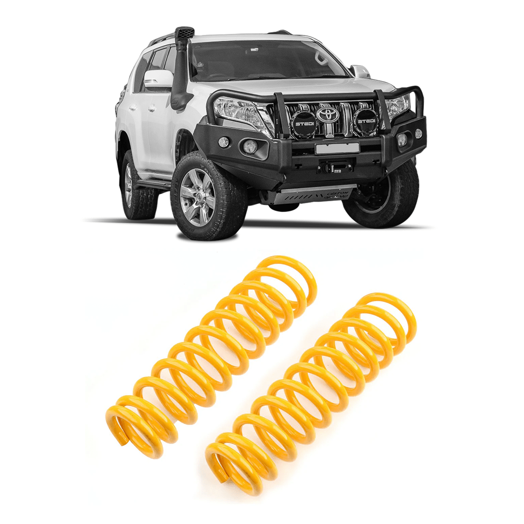 Prado 150 Front Suspension Kings Coil Springs (Pair) - Suits Prado 150 - Suspension 4x4