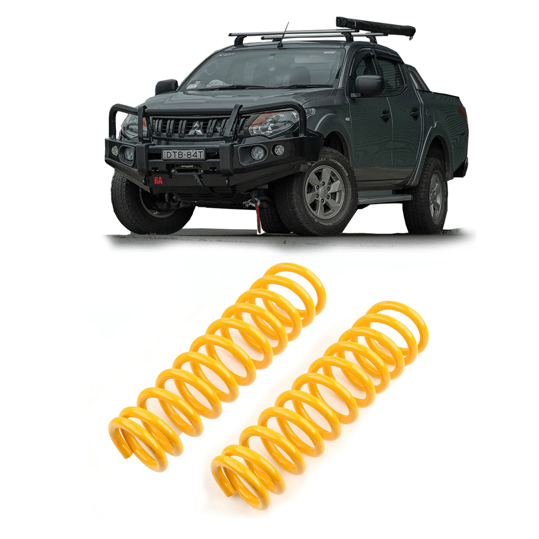 Triton Front Suspension Kings Coil Springs (Pair) - Suits MQ Triton - Suspension 4x4