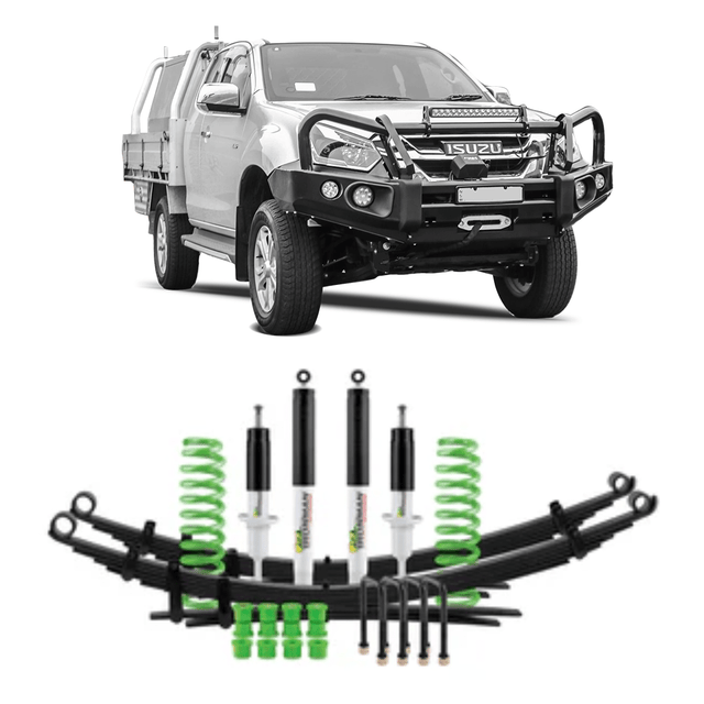 DMAX Lift Kit 2012 - 2020 2 Inch | Ironman Nitro Gas - Suspension 4x4