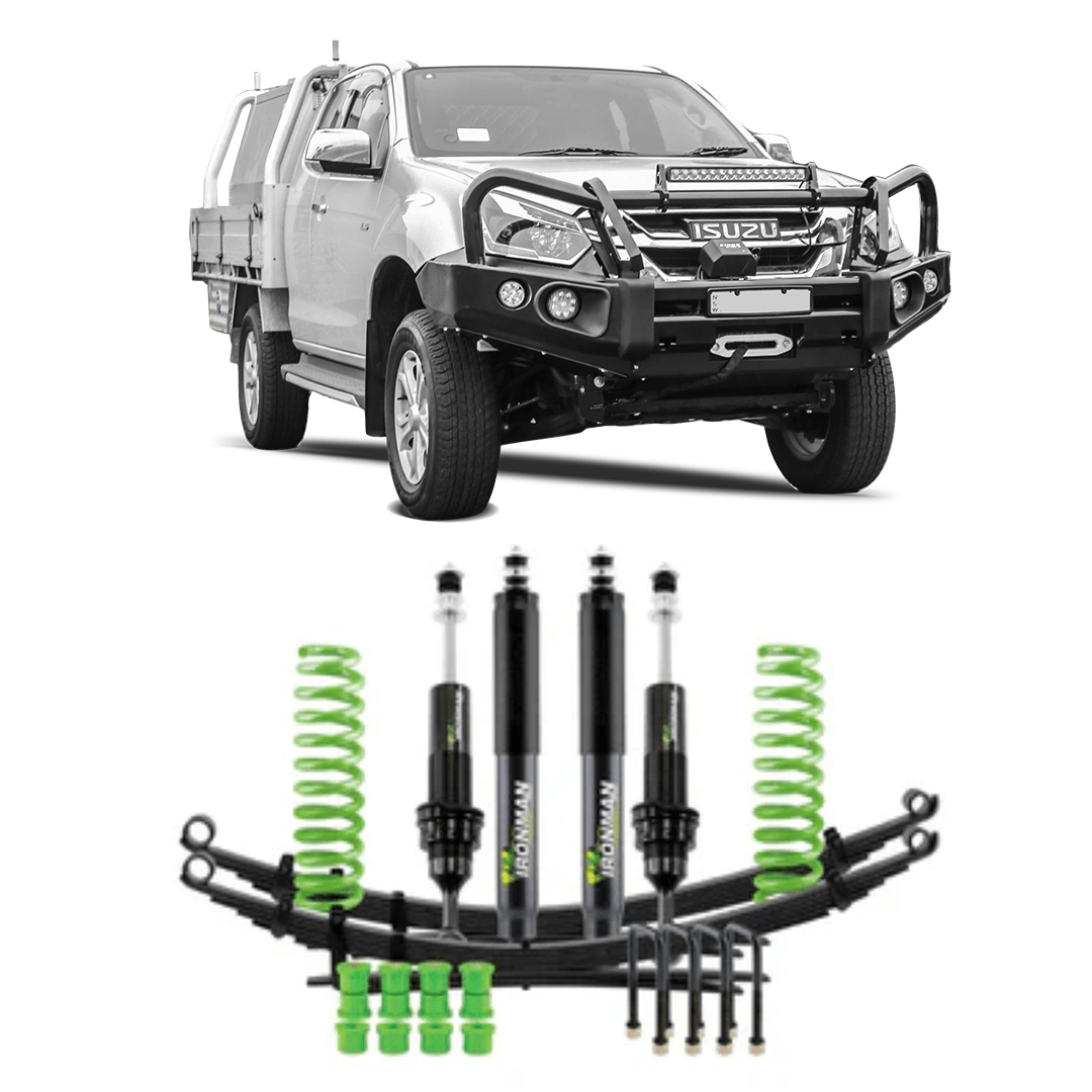 DMAX Lift Kit 2012 - 2020  40-70mm | Ironman Foam Cell Pro - Suspension 4x4