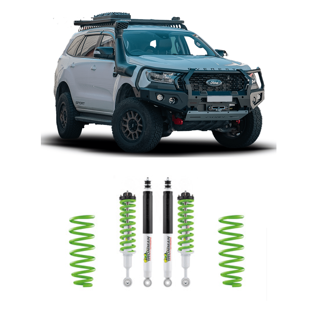 Ford Everest Lift Kit UA1 2015-2018 | Ironman Nitro Gas - Suspension 4x4