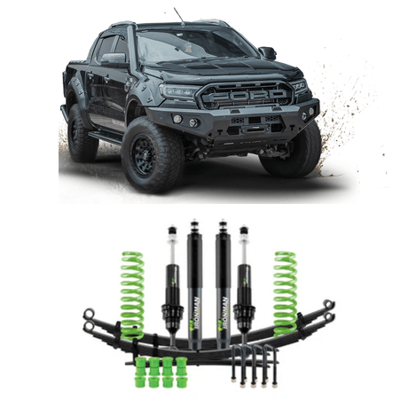 Ford Ranger Lift Kit 40-70mm Suits PX1 PX2 Ranger | Ironman Foam Cell Pro - Suspension 4x4