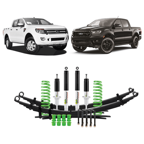 Ford Ranger Lift Kit 50mm Suits PX1 PX2 Ranger | Ironman Nitro Gas - Suspension 4x4