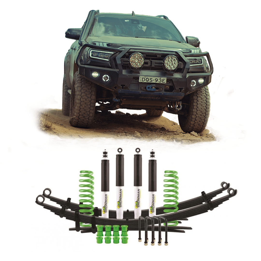 Ford Ranger Lift Kit 50mm Suits PX3 Ranger | Ironman Foam Cell - Suspension 4x4