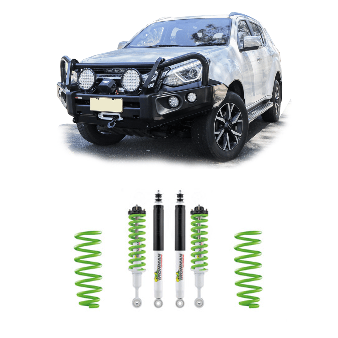 ISUZU MUX 2013 - 2021 Suspension Kit 50mm Lift | Ironman Nitro Gas - Suspension 4x4