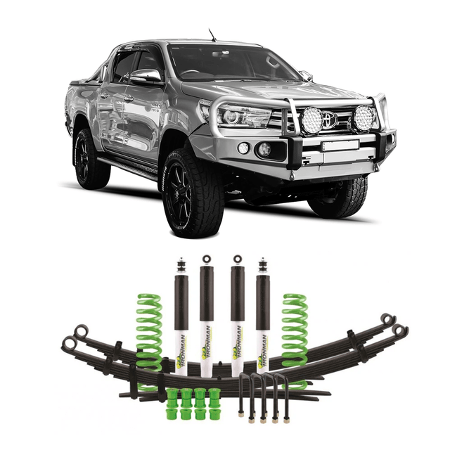 N80 Hilux Lift Kit 50mm | Ironman Foam Cell - Suspension 4x4