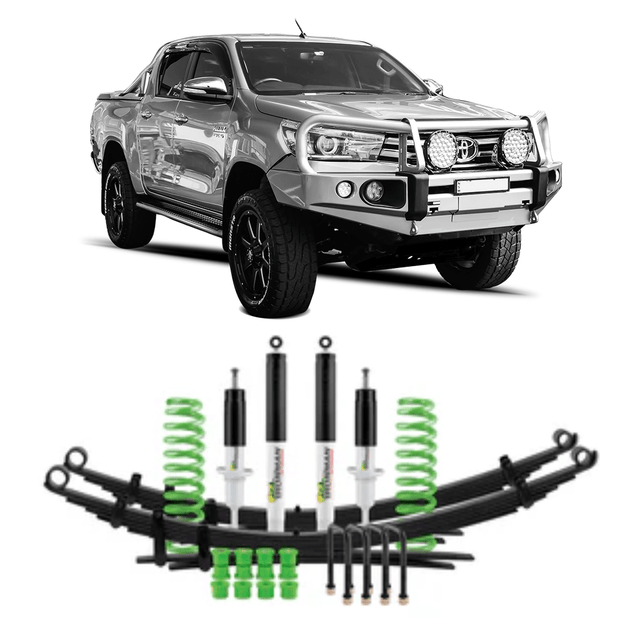 N80 Hilux Lift Kit 50mm | Ironman Nitro Gas - Suspension 4x4