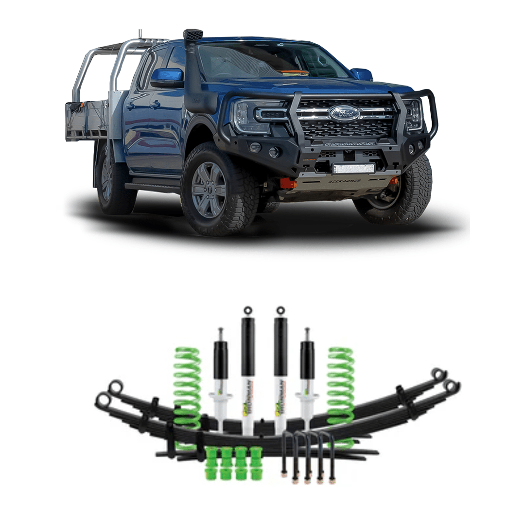 Next Gen Ford Ranger Lift Kit 50mm | Ironman Nitro Gas - Suspension 4x4