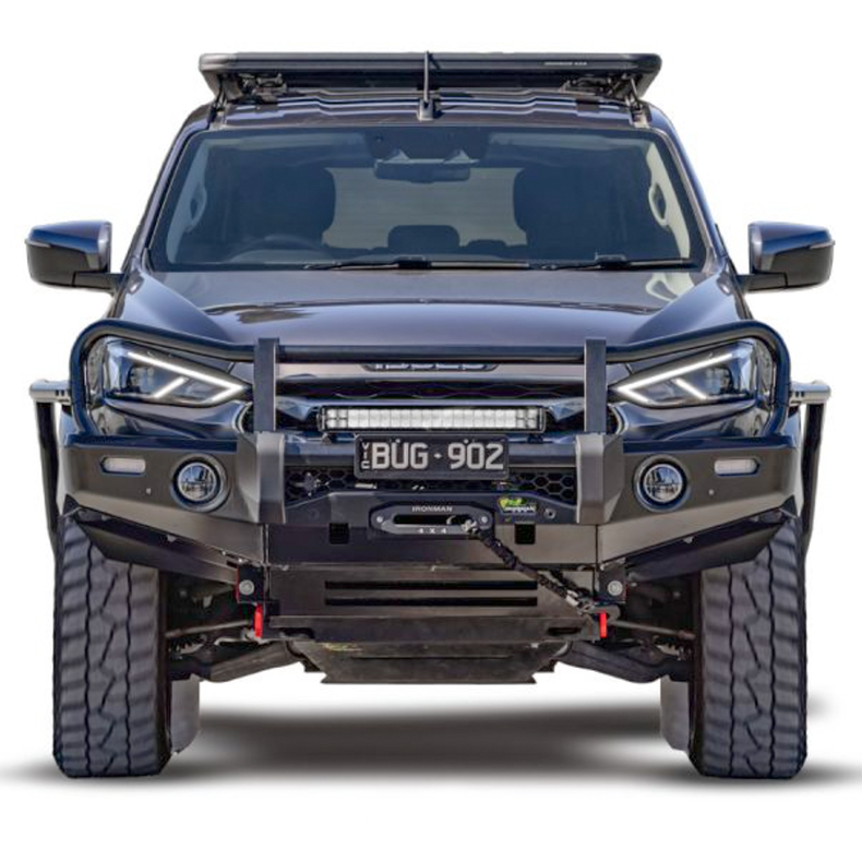 ISUZU MUX BULLBAR - IRONMAN DELUXE BULL BAR