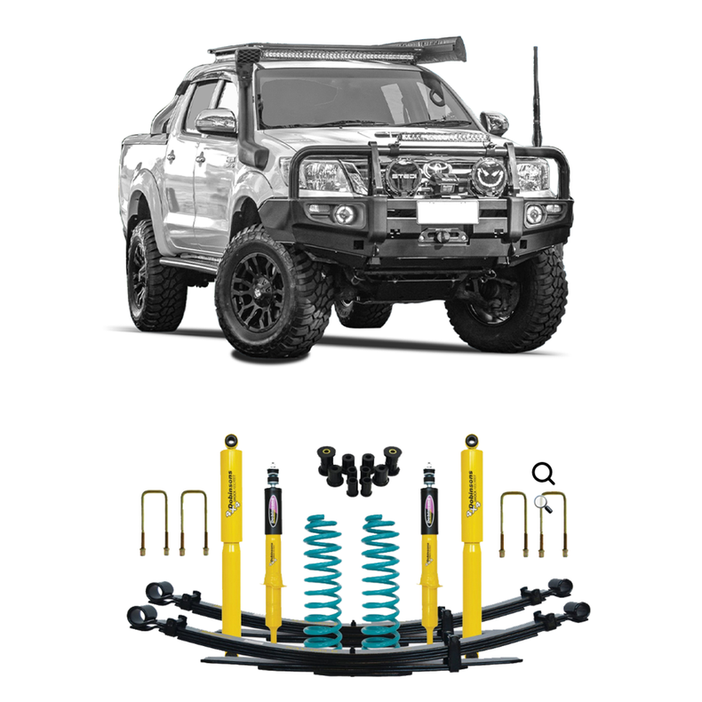 Hilux N70 Lift Kit 50mm | Dobinsons Twin Tube Nitro Gas