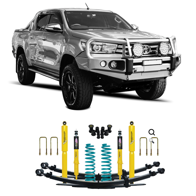 N80 Hilux Lift Kit 50mm | Dobinsons Twin Tube Nitro Gas