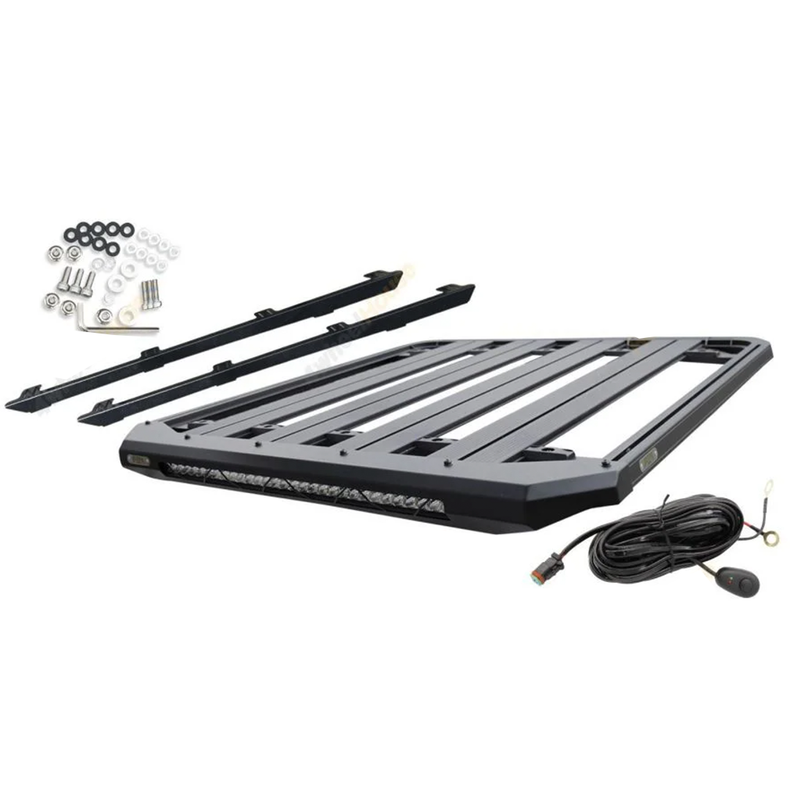 PX Ranger Alloy Platform Rack + Bracket + LED Light Suits PX2 & PX3 Ford Ranger