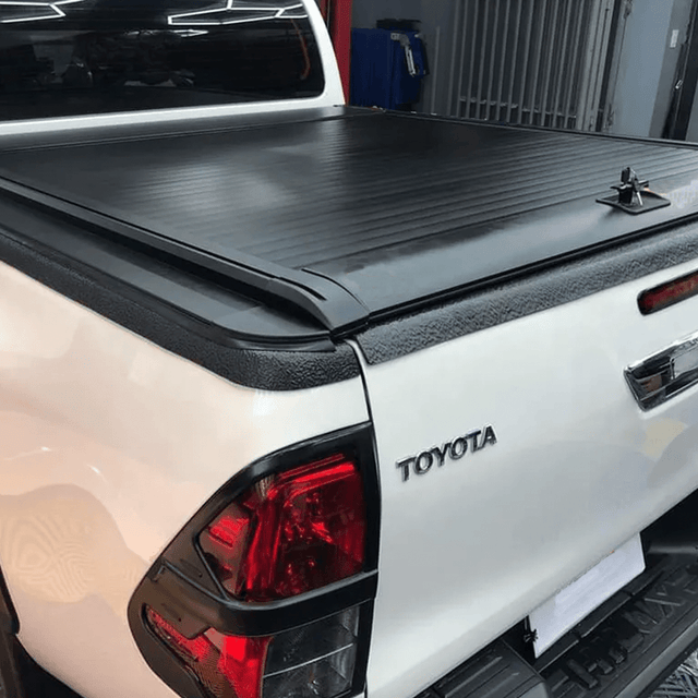 Hilux Tonneau Cover - Suits N80 2015 - 2024 Retractable Roller Shutter - Suspension 4x4