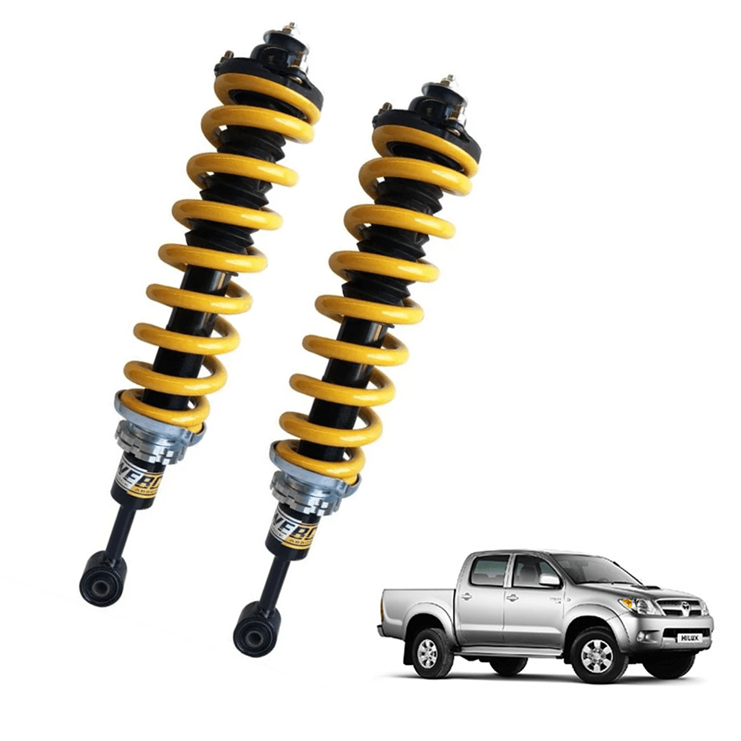 3 inch Lift Kit N70 Hilux Adjustable 2" - 3" Front Struts 2005 - 2015 - Suspension 4x4