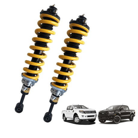 Ford Ranger Lift Kit Adjustable 2" - 3" Front Struts (Pair) Suits PX1 & PX3 - Suspension 4x4