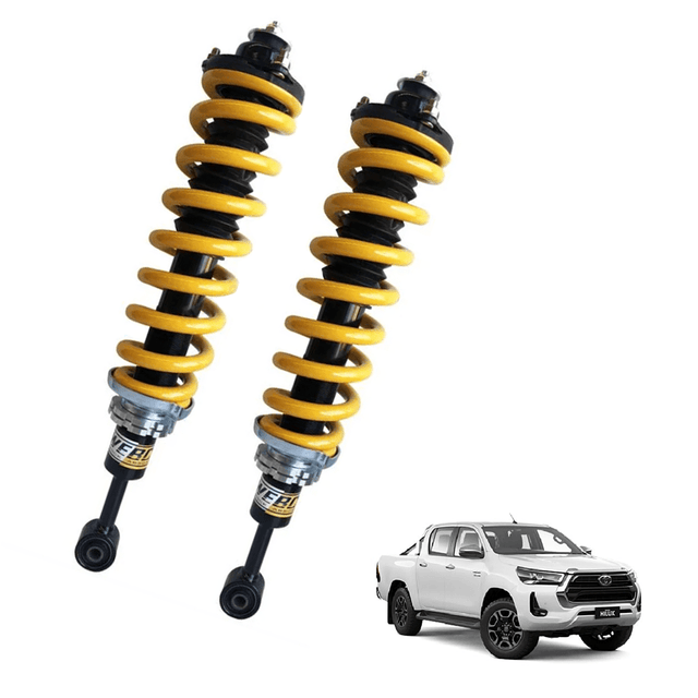 N80 Hilux Lift Kit Adjustable 2" - 3" Front Struts 2015 - Current - Suspension 4x4