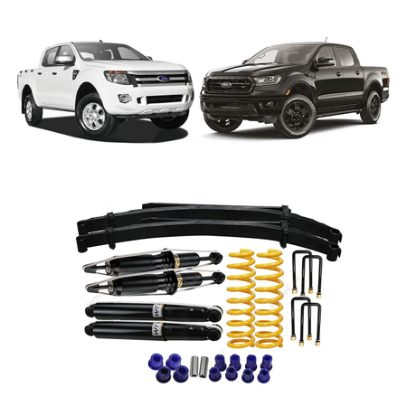 Ford Ranger Lift Kit 2 Inch Suits PX1 & PX2 | Nitro Gas 2011 - 2018 - Suspension 4x4