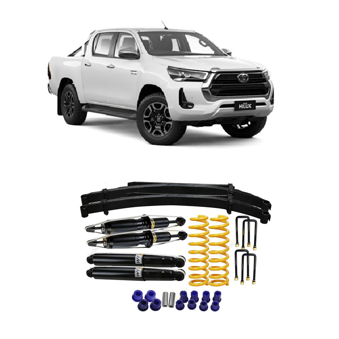 N80 Hilux Lift Kit 2 Inch | Nitro Gas - Suspension 4x4